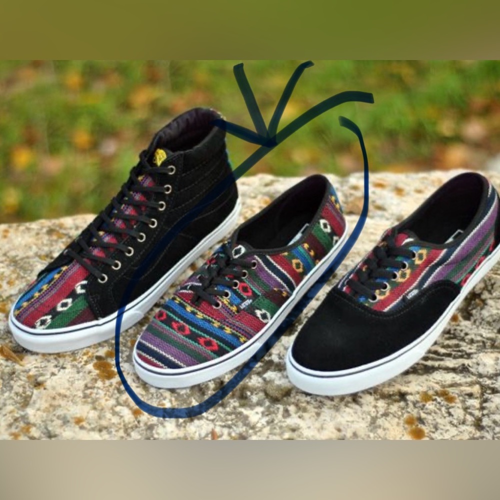 Vans Guate Multicolored Low Top Sneakers